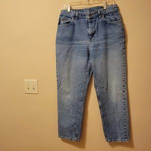 Vintage Riders High-Waisted Mom Jeans Size 12 Lightly Distressed